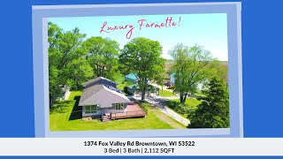 Home for Sale 1374 Fox Valley Rd Browntown WI 53522 MLS 1936793 [upl. by Margaretha73]