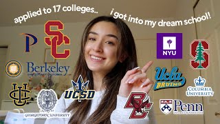 COLLEGE DECISIONS REACTIONS 2022 ivies UCs USC NYU  more [upl. by Abbott]