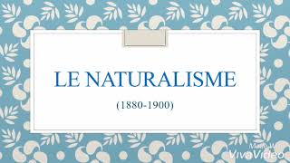 Le Naturalisme  Un mouvement litteraire [upl. by Lacagnia]