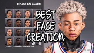 NEW BEST DRIPPY FACE CREATION TUTORIAL in NBA 2K21 LOOK LIKE A DRIBBLE GOD😱NBA 2K21 [upl. by Liauqram734]