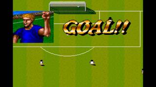 SNES Sensible Soccer gameplay video [upl. by Carleen]