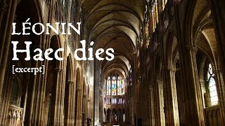 Léonin • Haec dies excerpt [upl. by Tuesday]