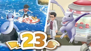 Pokémon Lets Go Pikachu amp Eevee  Episode 23  Set Sail for Cinnabar [upl. by Ynned]