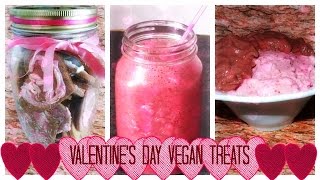 Valentines Day Easy Vegan Treats  Agnes Memoir [upl. by Novihc]