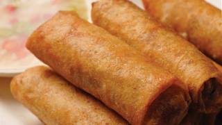 How to Make Lumpia Filipino Egg Rolls  itsJudysLife [upl. by Rois148]