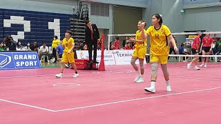 SEPAKTAKRAW Final Match Thailand vs Vetnam 1 36th Kings Cup Sepaktakraw World Championship 🏆 2023 [upl. by Gisele67]