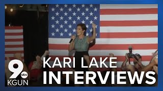 Kari Lake interview airs after Hobbs refused to debate her [upl. by Mercie]