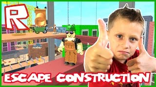 Escape The Construction Yard Obby  Roblox [upl. by Aible]