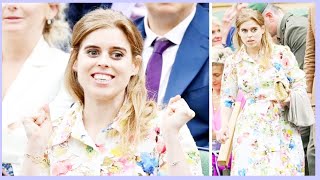 Everyone is saying the same thing as Princess Beatrice breaks royal hiatus at Wimbledon [upl. by Elon]