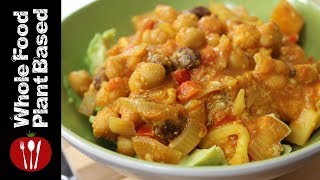 Best Plant Based Vegan Chickpea Vegetable Curry  Whole Food Plant Based Recipes [upl. by Siobhan220]