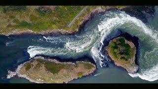 Reversing Falls  Saint John New Brunswick Canada  DJI Mavic Pro [upl. by Ahtreb456]