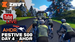 Lama LIVE Festive 500 Day 4  AHDR Wednesday Ride [upl. by Ecinreb]