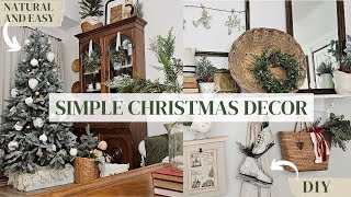 Simple amp Easy Christmas Decor DIY Ideas • How to Decorate For Christmas • Christmas Decor 2023 [upl. by Anahir797]