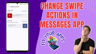 How to Change Swipe Actions in the Messages App [upl. by Dikmen446]