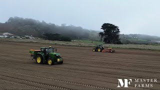 John Deeres reseeding grass Cover crop following maize update silage samples are back [upl. by Sikorski]