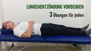 LUNGENENTZÜNDUNG durch ATEMÜBUNGEN vorbeugen ✅ 3 wichtige Übungen für Anfänger [upl. by Cos822]