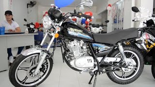 NUEVA SUZUKI GN 125 NOVA  Review en español  precio colores y fecha tecnica [upl. by Yk]