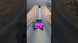 Colourful Cars vs Hydraulic Crush  BeamNGDrive shorts beamng [upl. by Sera254]