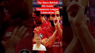 The Story Behind His Iconic Champions League Celebration shorts football thoughts foryoupage [upl. by Harlamert664]