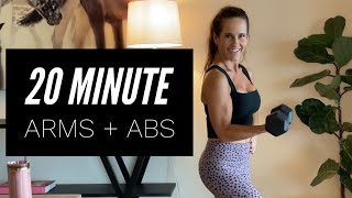 20 MIN ARMS  ABS [upl. by Aicnatsnoc]