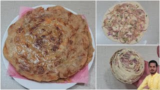 Punjabi Missi Roti by Alif Kitchen  Onion Paratha Recipe  Piyaz Wali Missi Roti  Paratha Recipe [upl. by Tupler]