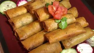 Nems à la Malgache  Spring Rolls Malagasy recipes [upl. by Dhumma749]