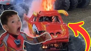 Se incendia Monster Jam en vivo [upl. by Ellie110]