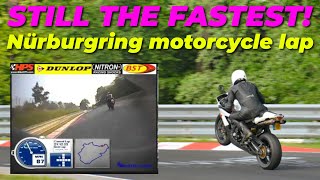 2024 STILL the fastest motorcycle lap of the Nürburgring Nordschleife BTG 7m10s BTG Yamaha R1 [upl. by Winni]