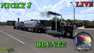 ATS LIVE GAMEPLAY LONG HAUL TRUCKIN 110 [upl. by Trebron917]