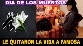 LUTO EN EL ESPECTÁCULO LA M4T4R0N  FAMOSO SE ACCIDENTA  FAMOSOS CELEBRAN EL DIA DE LOS MUERTOS [upl. by Nonnaer]