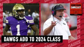 Georgia adds to its 2024 class  news and notes from the bye week  Junkyard Dawgcast [upl. by Loy992]