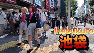 【４Ｋ60】walk in Ikebukuro【池袋をお散歩】2024年9月8日 [upl. by Terence601]