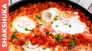 Traditional Shakshuka Recipe Quick amp Easy  Chef Tariq [upl. by Wendolyn]