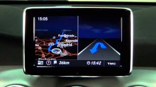 MercedesBenz CLA Modelo 2013 Sistema de control por voz Linguatronic [upl. by Zippel]