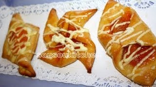 Recette de brioche maison facile et moelleuseBrioches with Peach Halves [upl. by Funda]