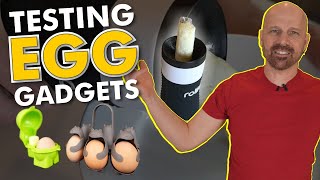 Testing 4 Egg Gadgets by Request 🥚 [upl. by Hamlet]