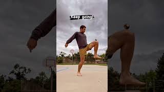 Hacky Sack For Beginners  Knee Kick Practice [upl. by Shenan]