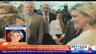 quotNos expulsaron sin motivo algunoquot Cynthia Viteri tras deportación de comitiva ecuatoriana en Vzla [upl. by Chappy]