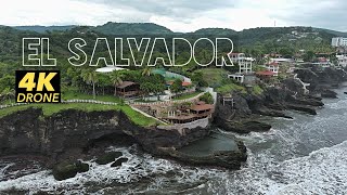 Acantilados El Salvador 2023 Cinematic 4K Drone [upl. by Oeak]