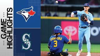 Blue Jays vs Mariners Game Highlights 72123  MLB Highlights [upl. by Ruddy336]