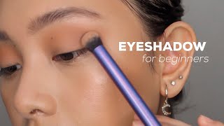 Eyeshadow Tutorial For Beginners Easy amp Affordable [upl. by Billie]