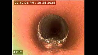 Video Sewer Camera Footage 20244625  Video 2 of 2 [upl. by Vargas]