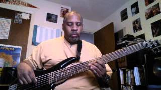 Amy Winehouse  Tears Dry On Their Own Bass Cover [upl. by Gaelan]