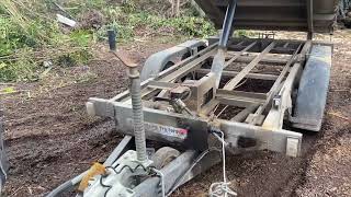 Ifor Williams trailer tip tipper [upl. by Jankell]