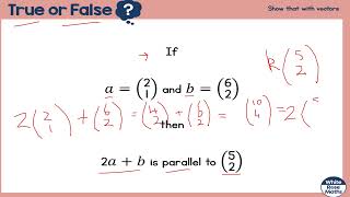 GCSE 91 Maths Proof with Column Vectors in 120 seconds [upl. by Haroldson]