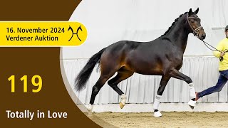 No 119 Totally in Love by Total Diamond PS  MillenniumT  Verden Auction Online  November 16th [upl. by Yelsnit]