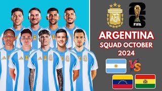 Argentinas SHOCKING FIFA World Cup 2026 Qualifiers Squad Reveal [upl. by Syned]