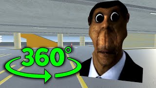 VR 360 Obunga chase you in Parking  Virtual reality experience [upl. by Bolan545]