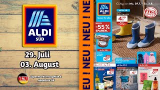 ALDI SUD Prospekt  Gültig von 29072024  Supermarkt Prospekte amp Angebote DE [upl. by Laughton]