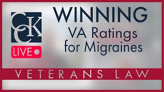 Winning VA Disability Rating for Migraines [upl. by Ursel]